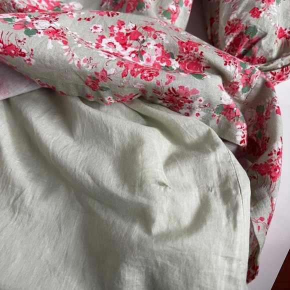 Anthropologie  * Forever that Girl Puff Sleeve mini dress 100% cotton - Picture 12 of 12